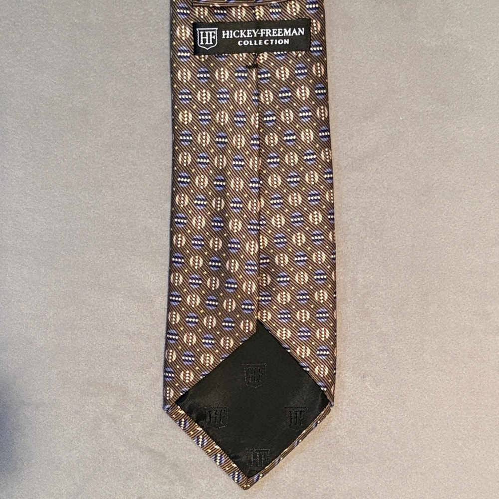Hickey-Freeman Collection Patterned Tie - image 3